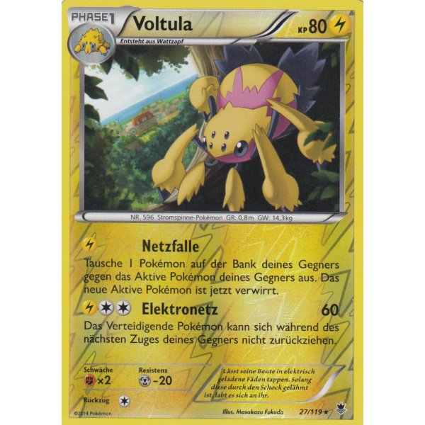 Voltula 027/119 REVERSE HOLO
