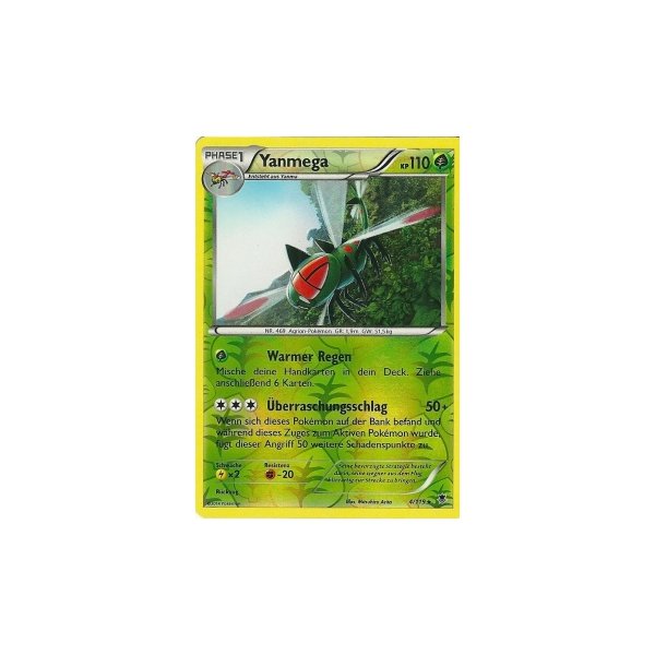 Yanmega 004/119 REVERSE HOLO