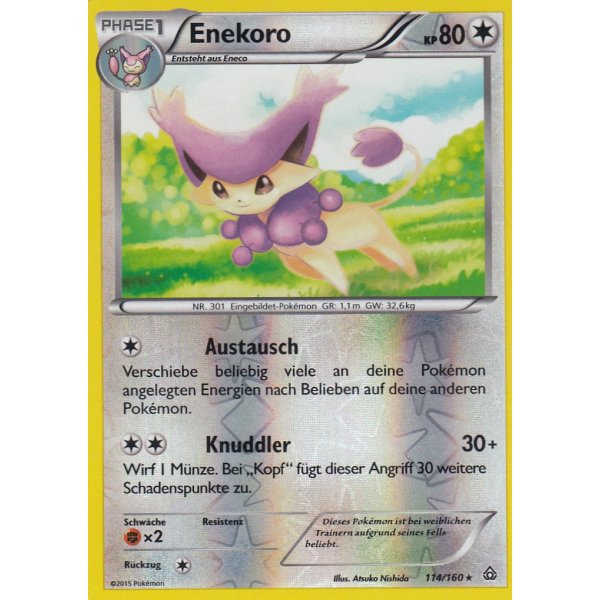 Enekoro 114/160 REVERSE HOLO