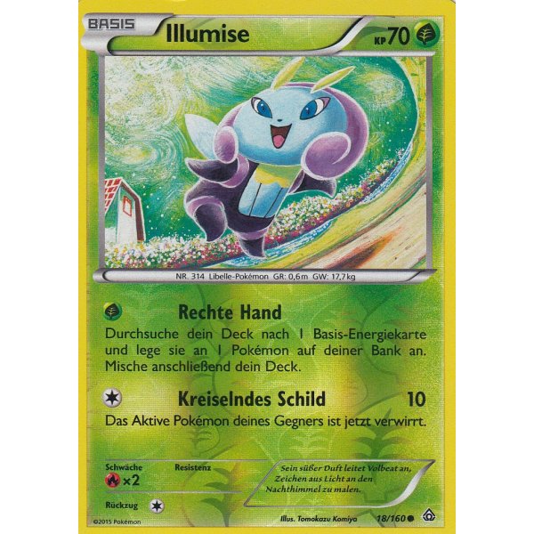 Illumise 018/160 REVERSE HOLO