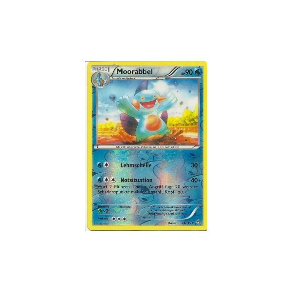 Moorabbel 034/160 REVERSE HOLO