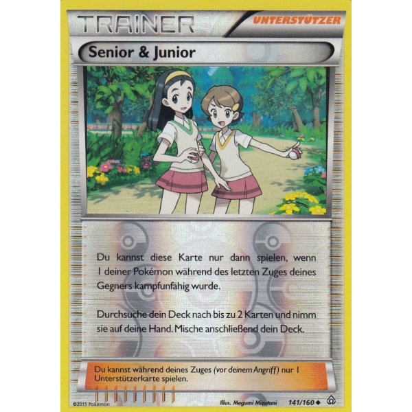 Senior &amp; Junior 141/160 REVERSE HOLO