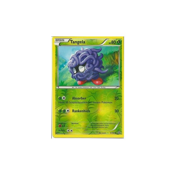 Tangela 004/160 REVERSE HOLO