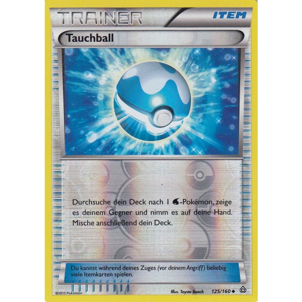 Tauchball 125/160 REVERSE HOLO