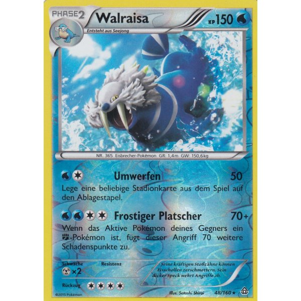 Walraisa 048/160 REVERSE HOLO