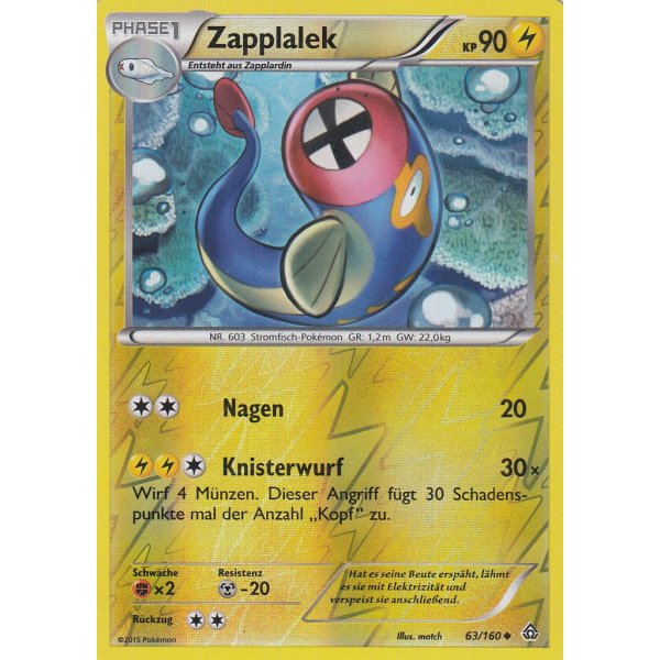 Zapplalek 063/160 REVERSE HOLO