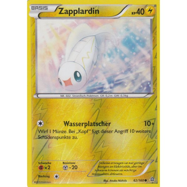 Zapplardin 062/160 REVERSE HOLO