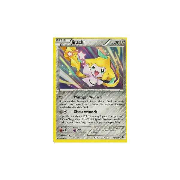 Jirachi 042/108 HOLO