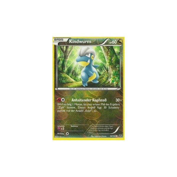 Kindwurm 054/108 REVERSE HOLO