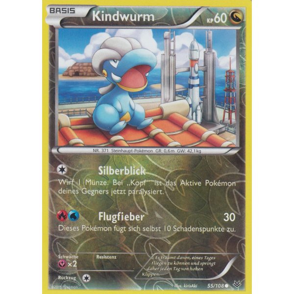 Kindwurm 055/108 REVERSE HOLO