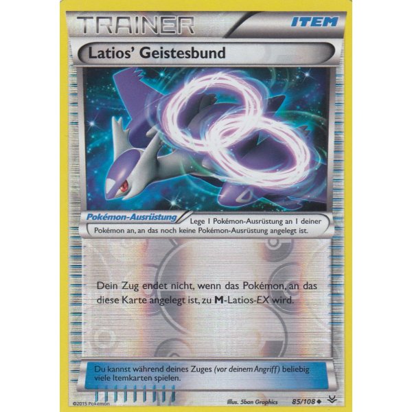 Latios Geistesbund 085/108 REVERSE HOLO