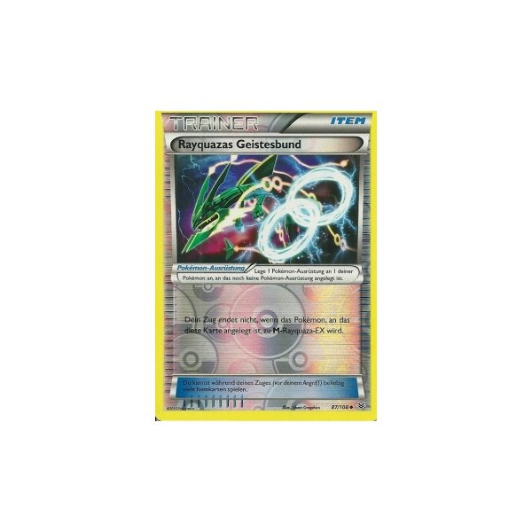 Rayquazas Geistesbund 087/108 REVERSE HOLO