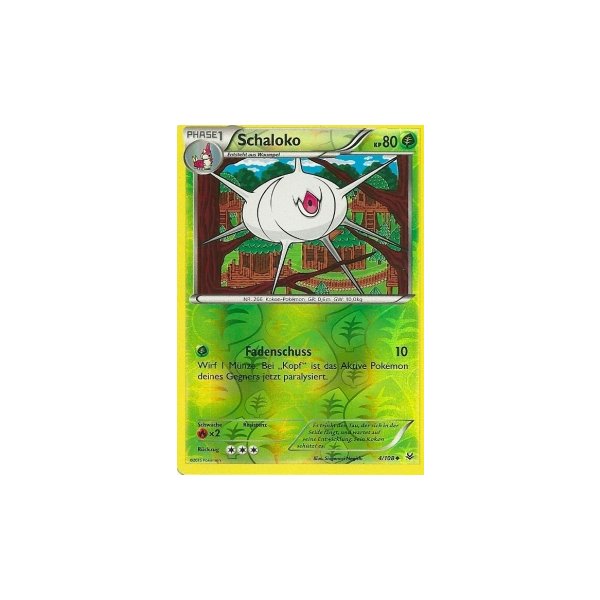 Schaloko 004/108 REVERSE HOLO