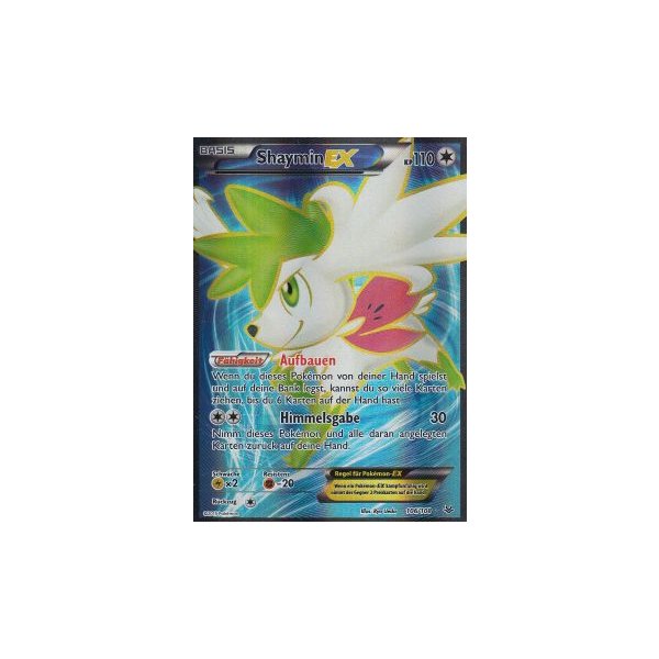 Shaymin-EX 106/108 FULLART