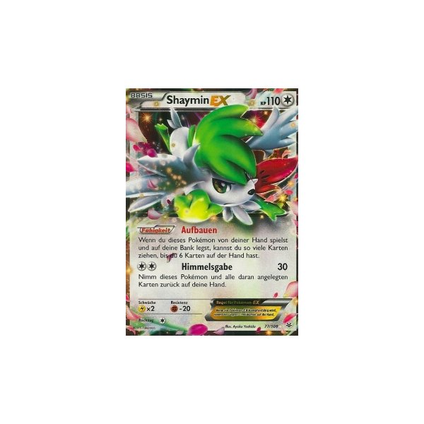 Shaymin-EX 077/108 HOLO