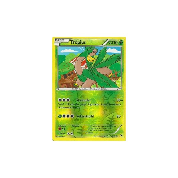 Tropius 012/108 REVERSE HOLO
