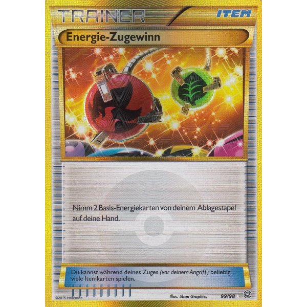 Energie-Zugewinn 99/98 GOLDRAND