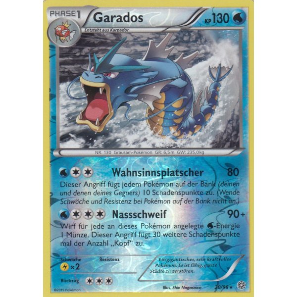 Garados 20/98 REVERSE HOLO
