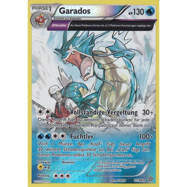 Garados 21/98 REVERSE HOLO