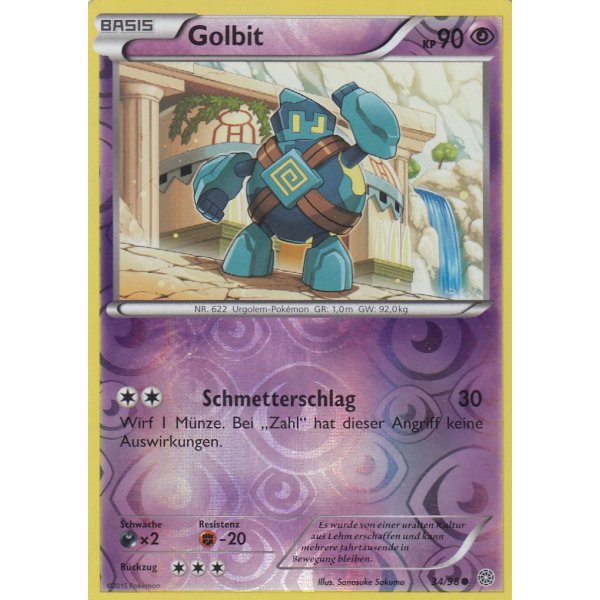 Golbit 34/98 REVERSE HOLO