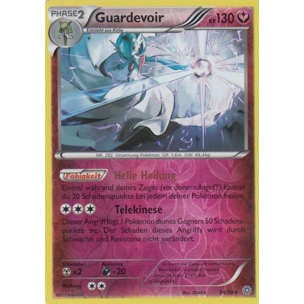 Guardevoir 54/98 REVERSE HOLO