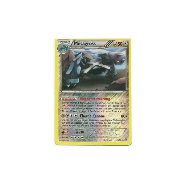 Metagross 49/98 REVERSE HOLO