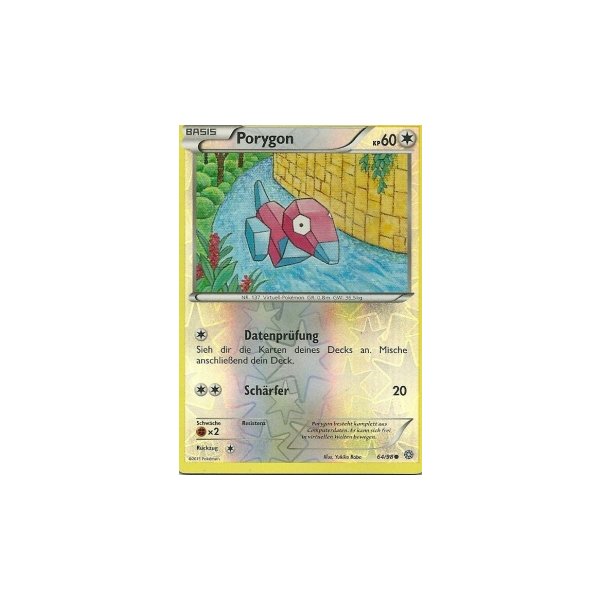 Porygon 64/98 REVERSE HOLO