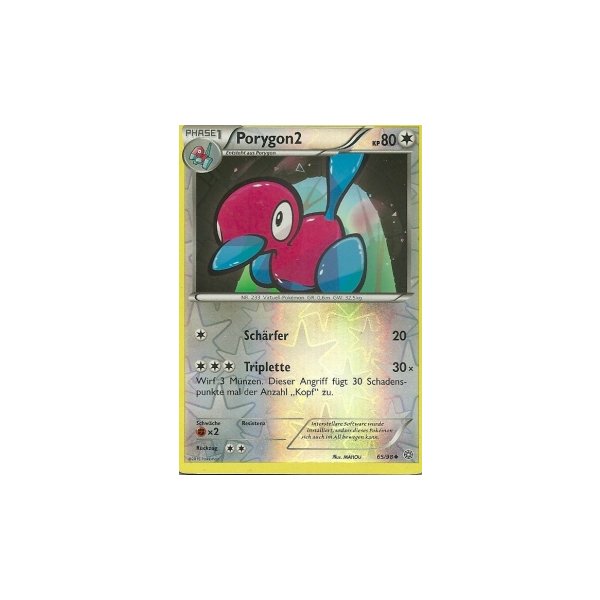 Porygon2 65/98 REVERSE HOLO