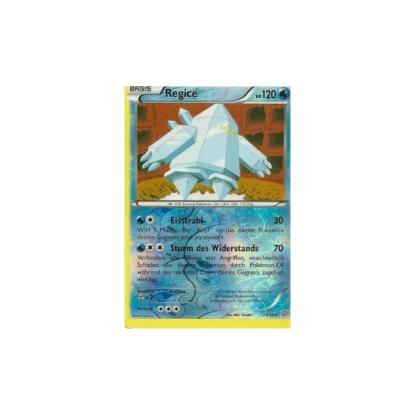 Regice 24/98 REVERSE HOLO
