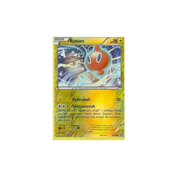 Rotom 29/98 REVERSE HOLO