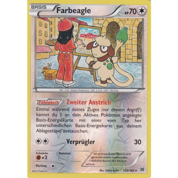 Farbeagle 123/162 REVERSE HOLO