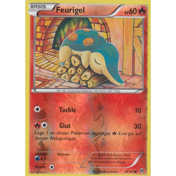 Feurigel 018/162 REVERSE HOLO