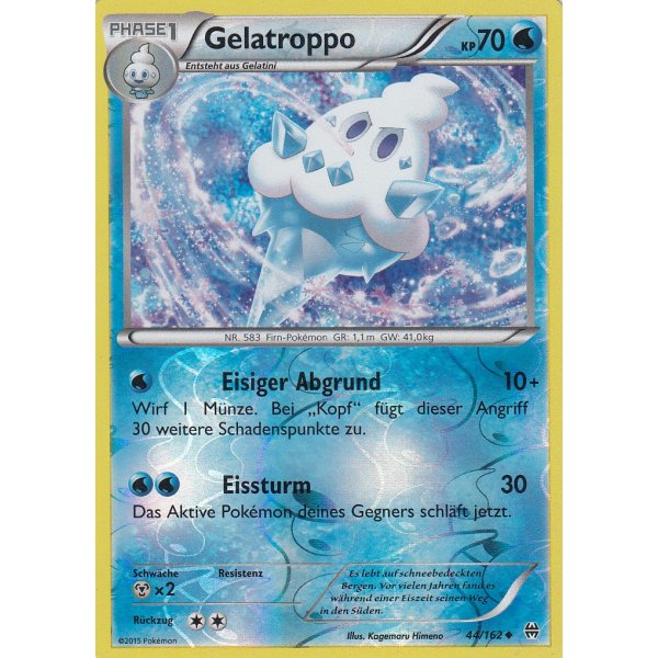 Gelatroppo 044/162 REVERSE HOLO