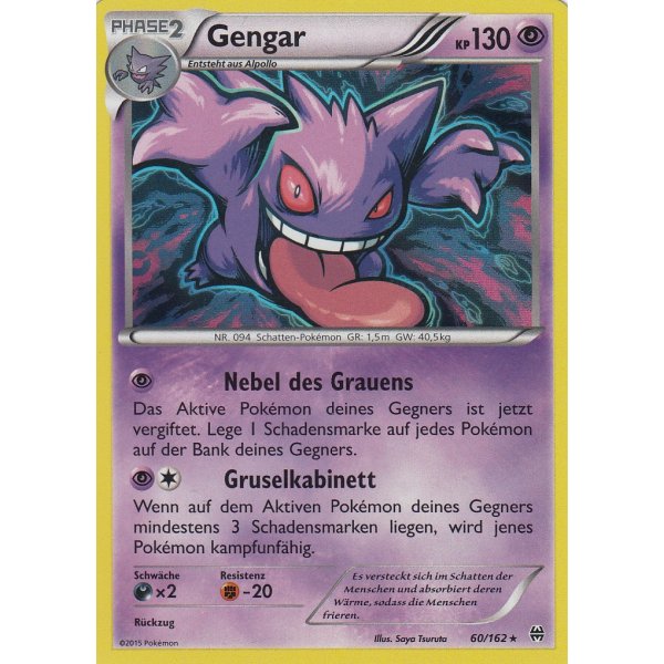 Gengar 060/162 HOLO