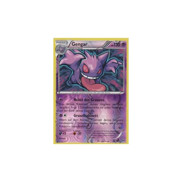 Gengar 060/162 REVERSE HOLO