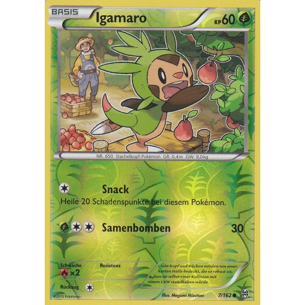 Igamaro 007/162 REVERSE HOLO