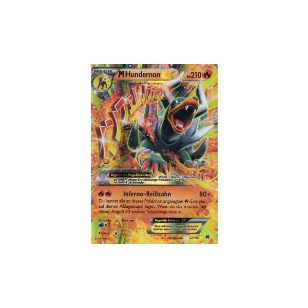 M-Hundemon-EX 022/162 HOLO