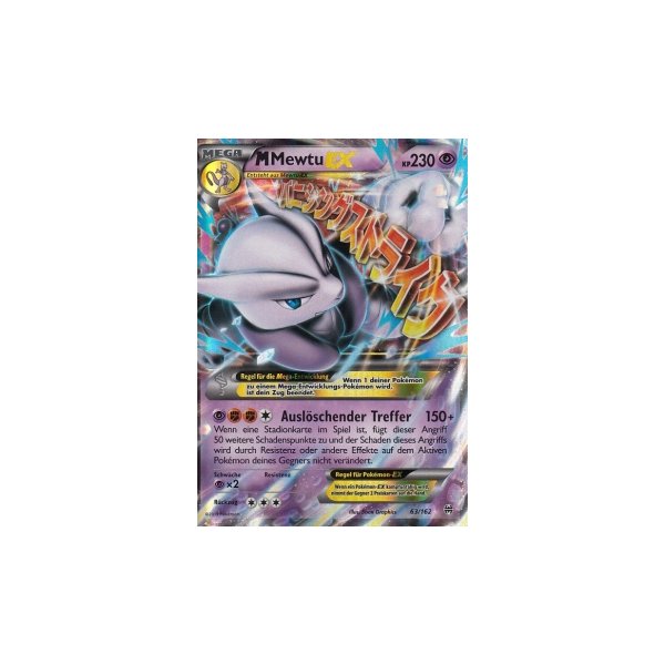 M-Mewtu-EX 063/162 HOLO