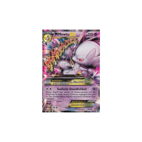 M-Mewtu-EX 064/162 HOLO