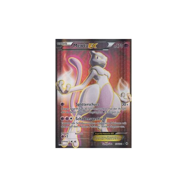Mewtu-EX 158/162 FULLART