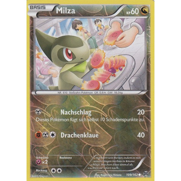 Milza 109/162 REVERSE HOLO