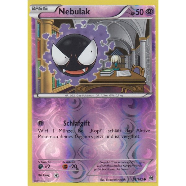 Nebulak 058/162 REVERSE HOLO