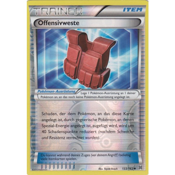 Offensivweste 133/162 REVERSE HOLO