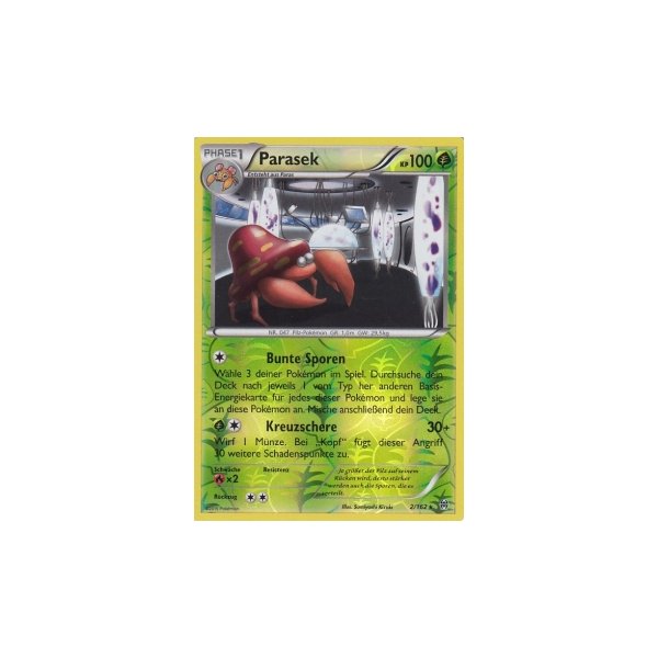 Parasek 002/162 REVERSE HOLO