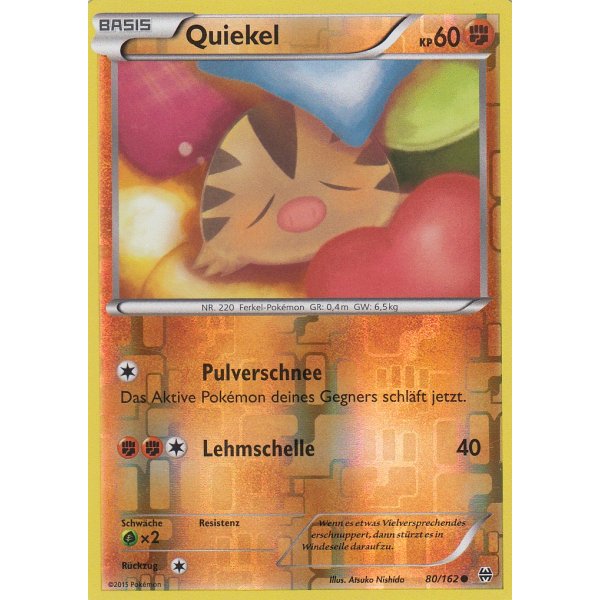 Quiekel 080/162 REVERSE HOLO