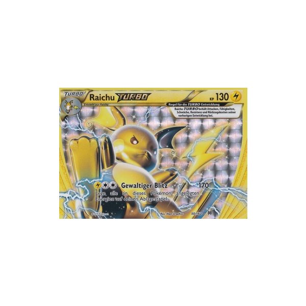 Raichu-TURBO 050/162 HOLO