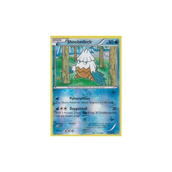 Shnebedeck 039/162 REVERSE HOLO