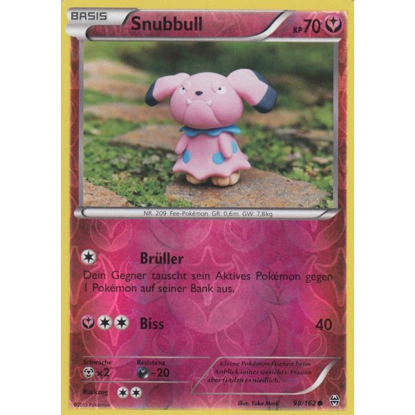 Snubbull 098/162 REVERSE HOLO