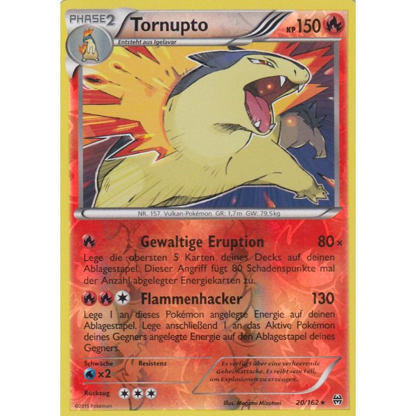 Tornupto 020/162 REVERSE HOLO