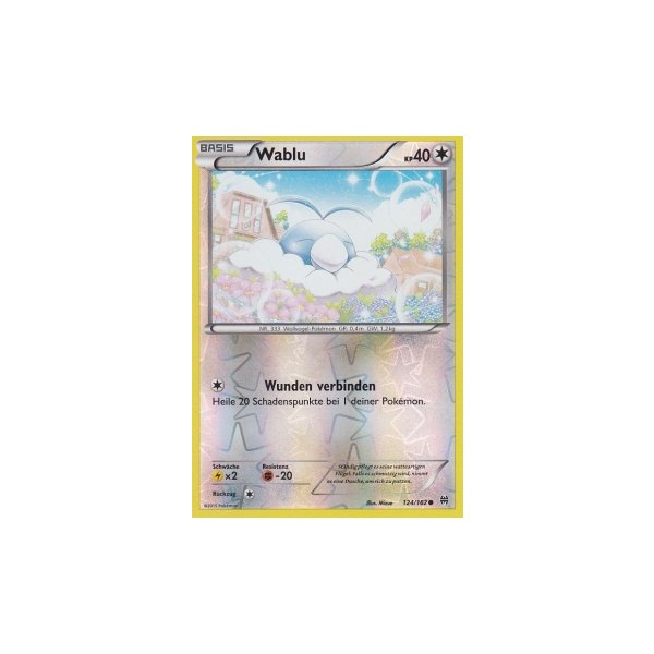 Wablu 124/162 REVERSE HOLO